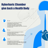 1.5 ATA Soft HBOT Inflatable Hyperbaric Oxygen Chamber